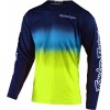CAMISOLA TROY LEE DESIGNS 2021 GP AIR STAIN'D - NAVY / AMARELO